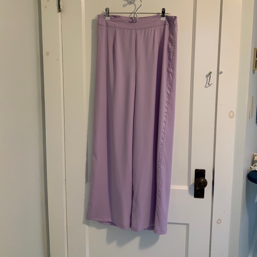 Lightweight Lilac Pants